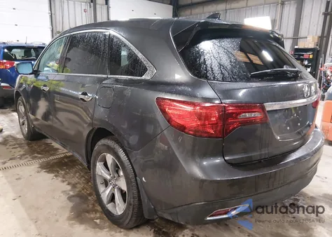 2014 Acura Mdx from USA, damaged, VIN 5FRYD4H28EB041441